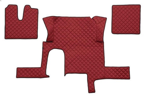 Footwell tray core - footwell, red