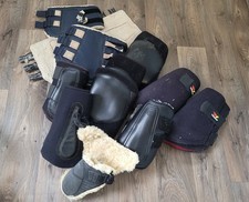 Job Lot Brushing Anf Fetlock Boots - Mixed Sizes
