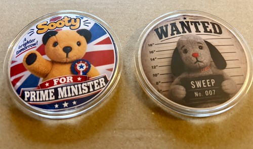Vintage sooty sweep pin - sooty,