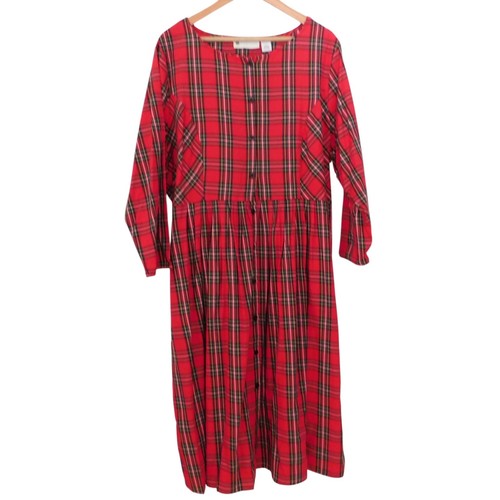 New womens red tartan - womens,