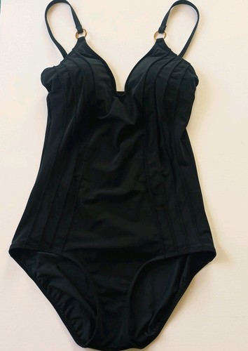 Uk12 swimsuit black pads - uk12,