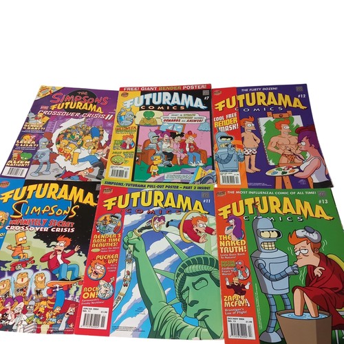 Futurama simpsons crossover - futurama,