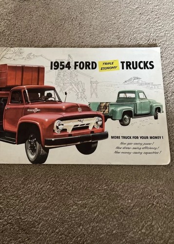 1954 ford triple - 1954,