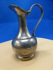 Pewter jug, small heavy