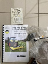 McConnel Pasture Topper Operation & Parts Manual & Driveline Book & Shear Parts