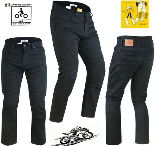 Mens black denim jeans - black,