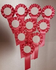 10 x blank centre rosettes