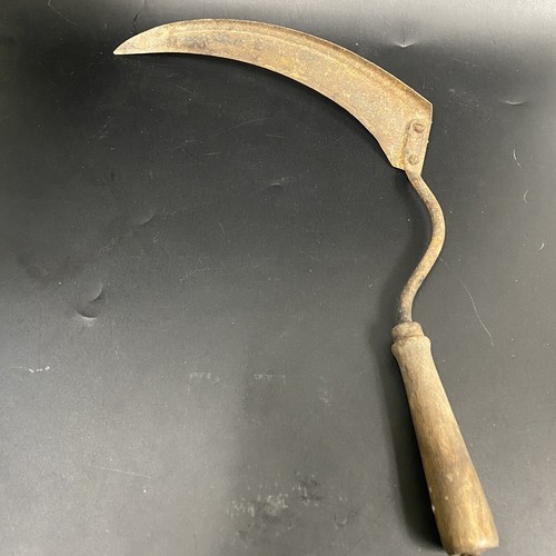 Vintage hand scythe primitive - scythe,