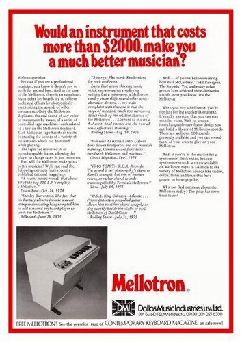 Mellotron large poster - , *large