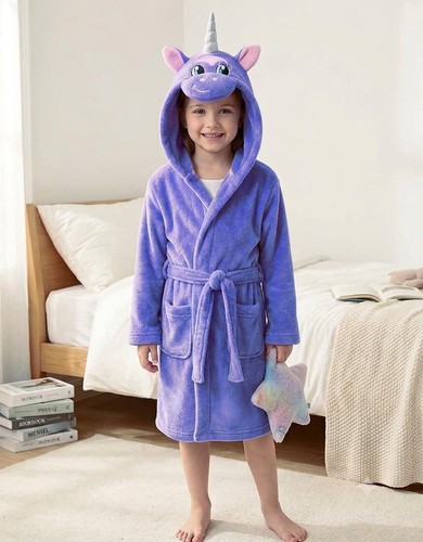 Kids fleece dressing gown - fleece,