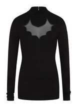 Necessary Evil Cybele Bat Panel Long Sleeve Top