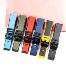 Waterproof Silicone Watch Strap 24mm Fits Casio GA2000PRG-600 PRW-6600 PRG-650