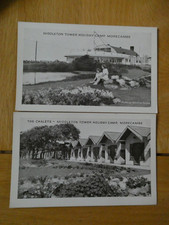 Two 1947 Postcards of Middleton Tower Holiday Camp, Morecambe, Lancashire