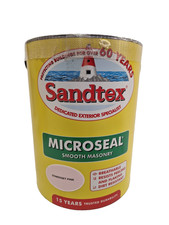 Sandtex Somerset Pink Ultra Smooth Matt Masonry paint -  5L