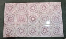 Vintage Wall Tiles By Pilkington's Tiles "Lace Plum"