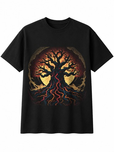 Tattoo yggdrasil tree - tattoo, in