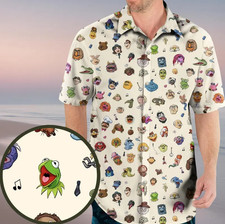 Muppet hawaiian shirt - hawaiian, shirt,