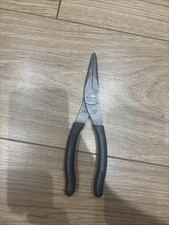 Snap-on Tools USA Dark Titanium 8" Talon Soft Grip Needle Nose Pliers 96ACF Grey