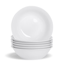 Classic White Cereal Bowls -