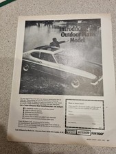 FORD CAPRI MK 1  ADVERT MOTORSPORT JUNE 1969