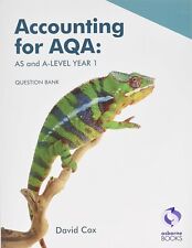ACCOUNTING FORT AQA - AS & A LEVEL  - YEAR 1 - QUESTION BANK - VGC