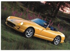 TVR Chimaera Mid-Late 1990s UK Market Postcard Size Single Sheet Sales Brochure 