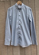 Jiggler Lord Berlue 100% Cotton Blue Men’s Shirt Size Medium