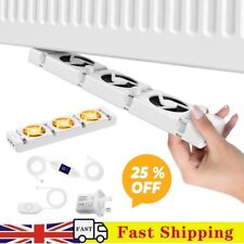 Radiator Booster Fan Smart Radiator Ventilator + Thermostat Controller for Home.