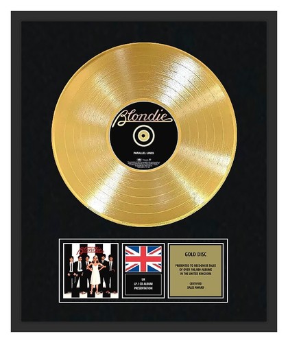 Blondie gold disc lp - blondie,