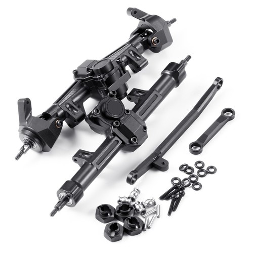 Flyxm alum front rear axles - alum, front&rear
