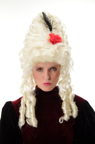Ladies wig carnival baroque - ladies,