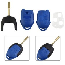 1PC CAR Key Fob Case 3 Button BLUE Remote Cover For Ford Transit MK7 2006 - 2014