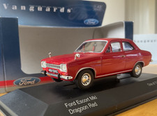Corgi Vanguards VA09500 1968 Dragoon Red Ford Escort Mk1 1.3 Super 1:43