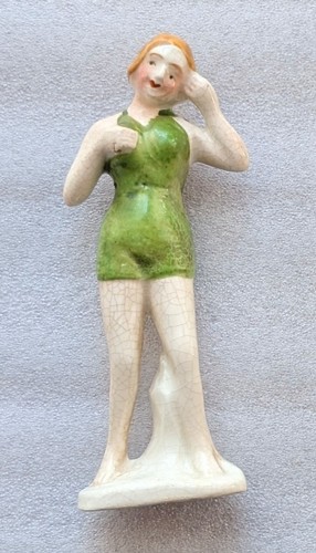 Art deco porcelain bathing - ,