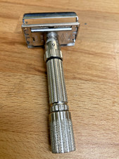 Vintage 1965 Gillette Slim Adjustable  Safety Razor Elecronically Cleaned