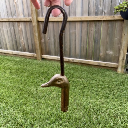 Unique brass duck - brass,