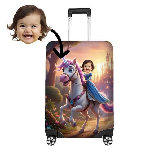 Unicorn cute baby kids - cute, luggage