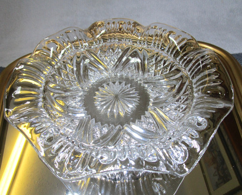 Lovely vintage pressed glass - vintage,