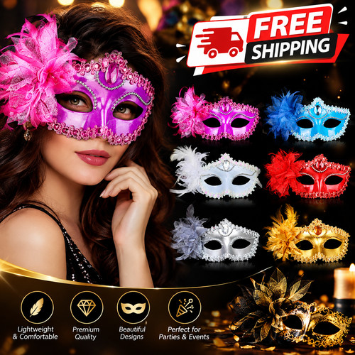 Venetian fancy dress feather - fancy,