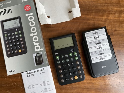Braun 4769 calculator - braun,