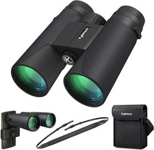 Kylietech High Power 12x42 Binoculars for Adults with BAK4 Prism, FMC Lens