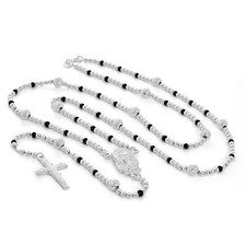 Sterling Silver Rosary Beads