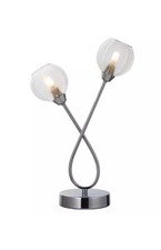 Homebase Tatton 2 Light Table Lamp Light 634392