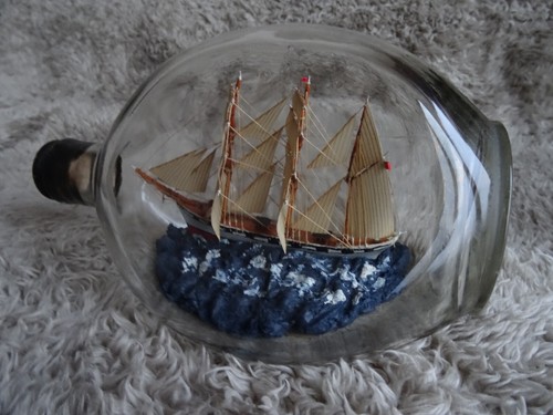 Vintage sailing ship haig - sailing, in