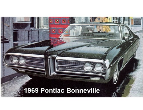 1969 pontiac bonneville - 1969,