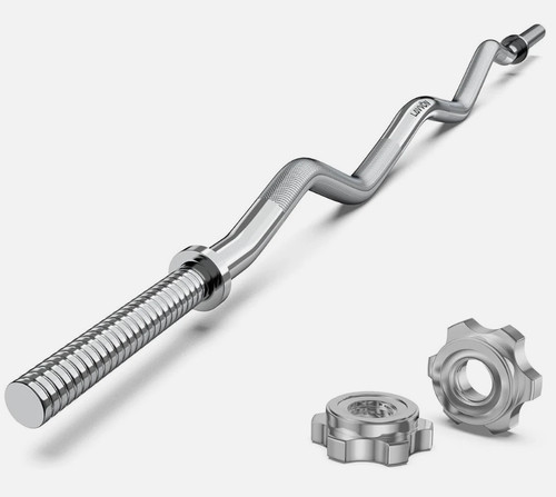 4ft curl spinlock barbell - curl,