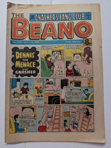 Beano comic 1995 october - beano, no