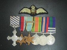 WW2 RAF DFC MEDAL  GROUP