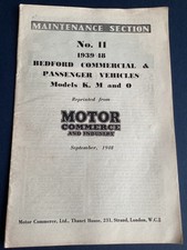 1939/48 Bedford commercial &