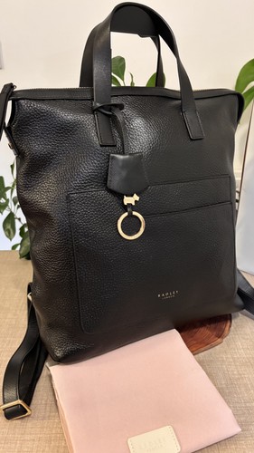 Radley london black backpack - radley,